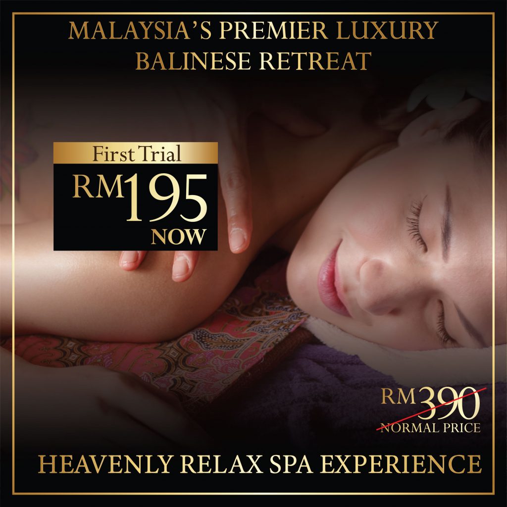Rm195 First Trial Heavenly Relax Spa Experience Spa Malaysia Baliayu Spa Sanctuary